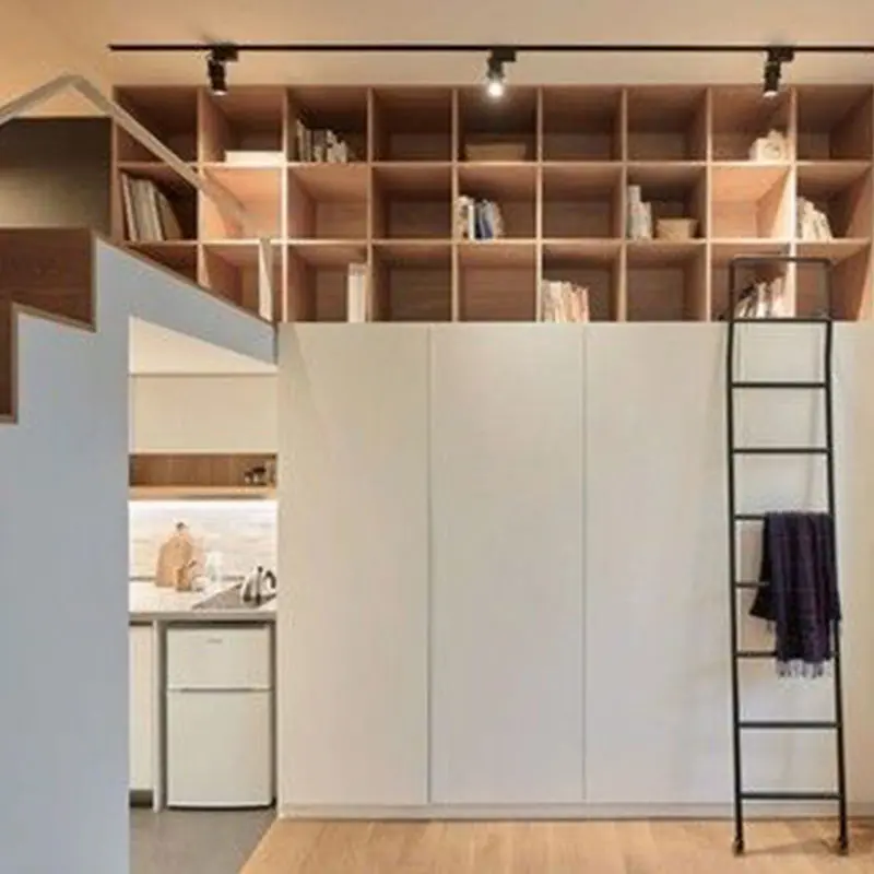 Apartemen minimalis dengan konsep multifungsi 