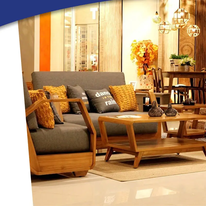 1. Identik dengan furnitur etnik 