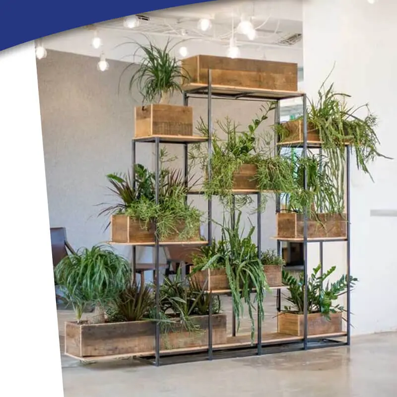 Model partisi rak yang multifungsi 