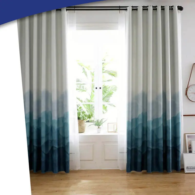 1. Menyesuaikan ukuran tirai dengan jendela