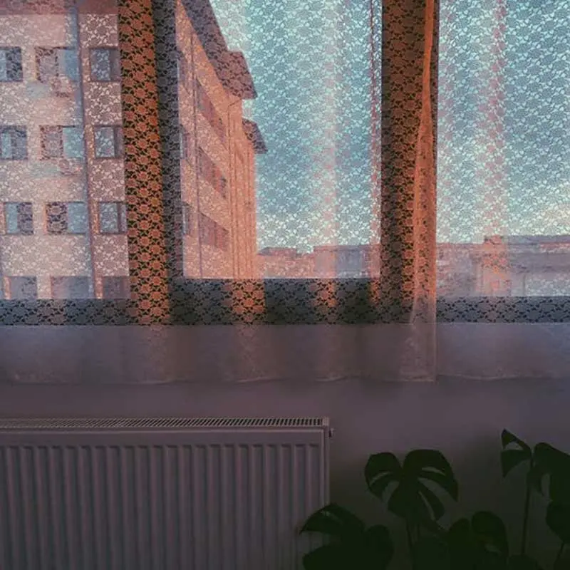 Gorden atau Tirai Rumbai Berenda