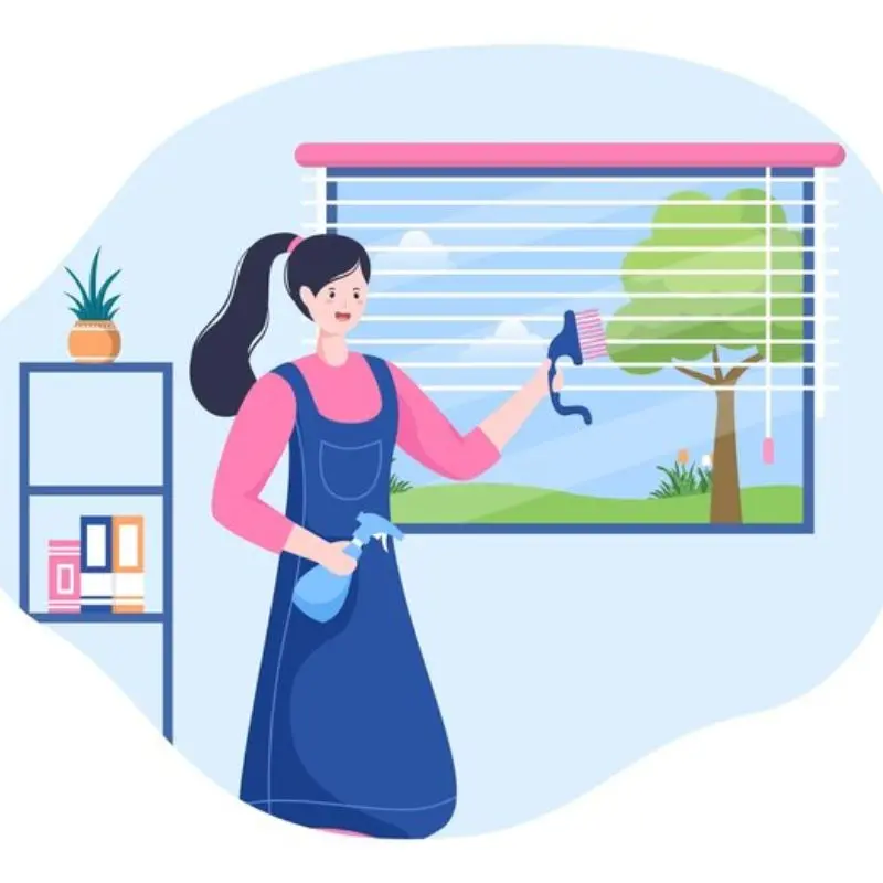 Cara Membersihkan Roller Blind